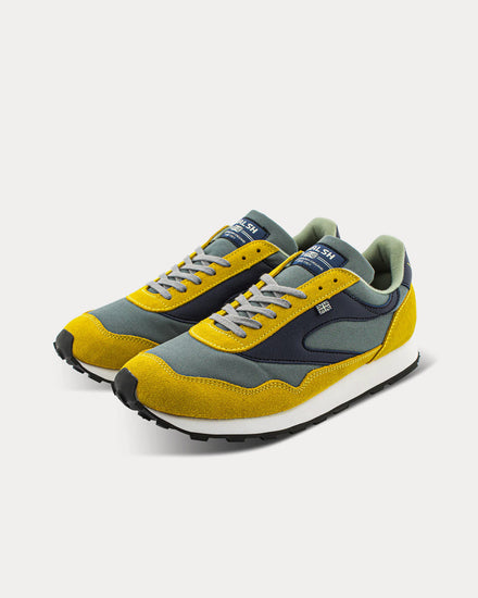 Norman Walsh Whirlwind Grey / Mustard / Navy Low Top Sneakers - 2