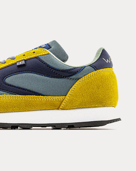 Norman Walsh Whirlwind Grey / Mustard / Navy Low Top Sneakers - 4