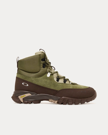 Oakley Vertex Suede Army Green Hiking Boots - 1