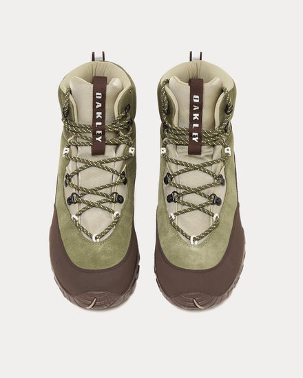 Oakley Vertex Suede Army Green Hiking Boots - 2