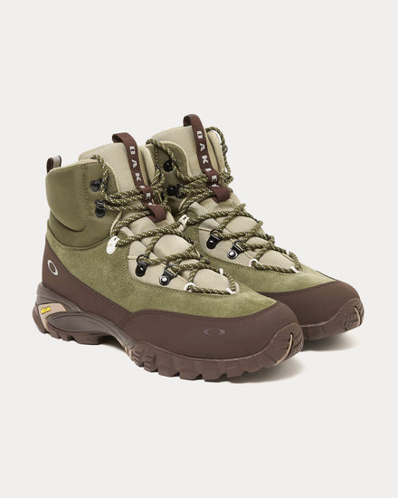 Oakley Vertex Suede Army Green Hiking Boots - 3