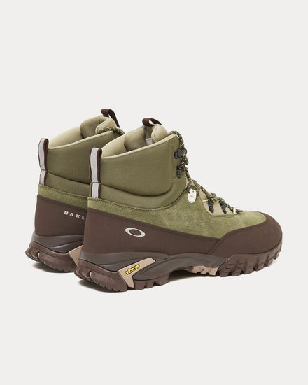 Oakley Vertex Suede Army Green Hiking Boots - 4