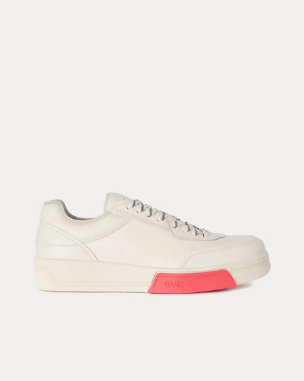 OAMC Cosmos Cupsole Off-White / Red Low Top Sneakers - 1