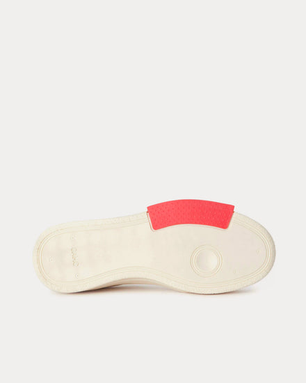 OAMC Cosmos Cupsole Off-White / Red Low Top Sneakers - 5