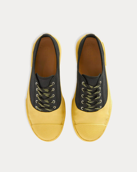 OAMC Exped Vulcanized Yellow / Black Low Top Sneakers - 2