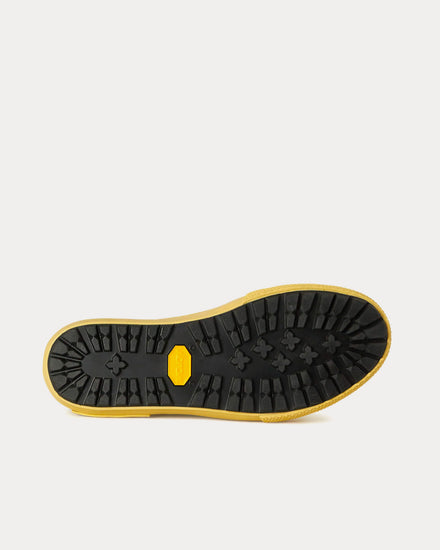 OAMC Exped Vulcanized Yellow / Black Low Top Sneakers - 5