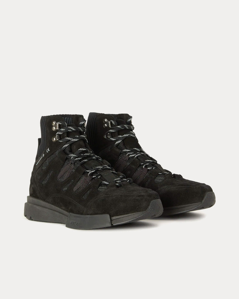 OAMC Trail Runner Black High Top Sneakers - 3