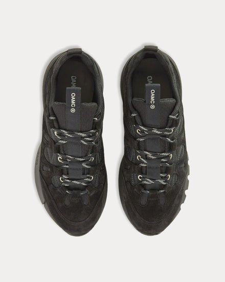 OAMC Trail Runner Black Low Top Sneakers - 2