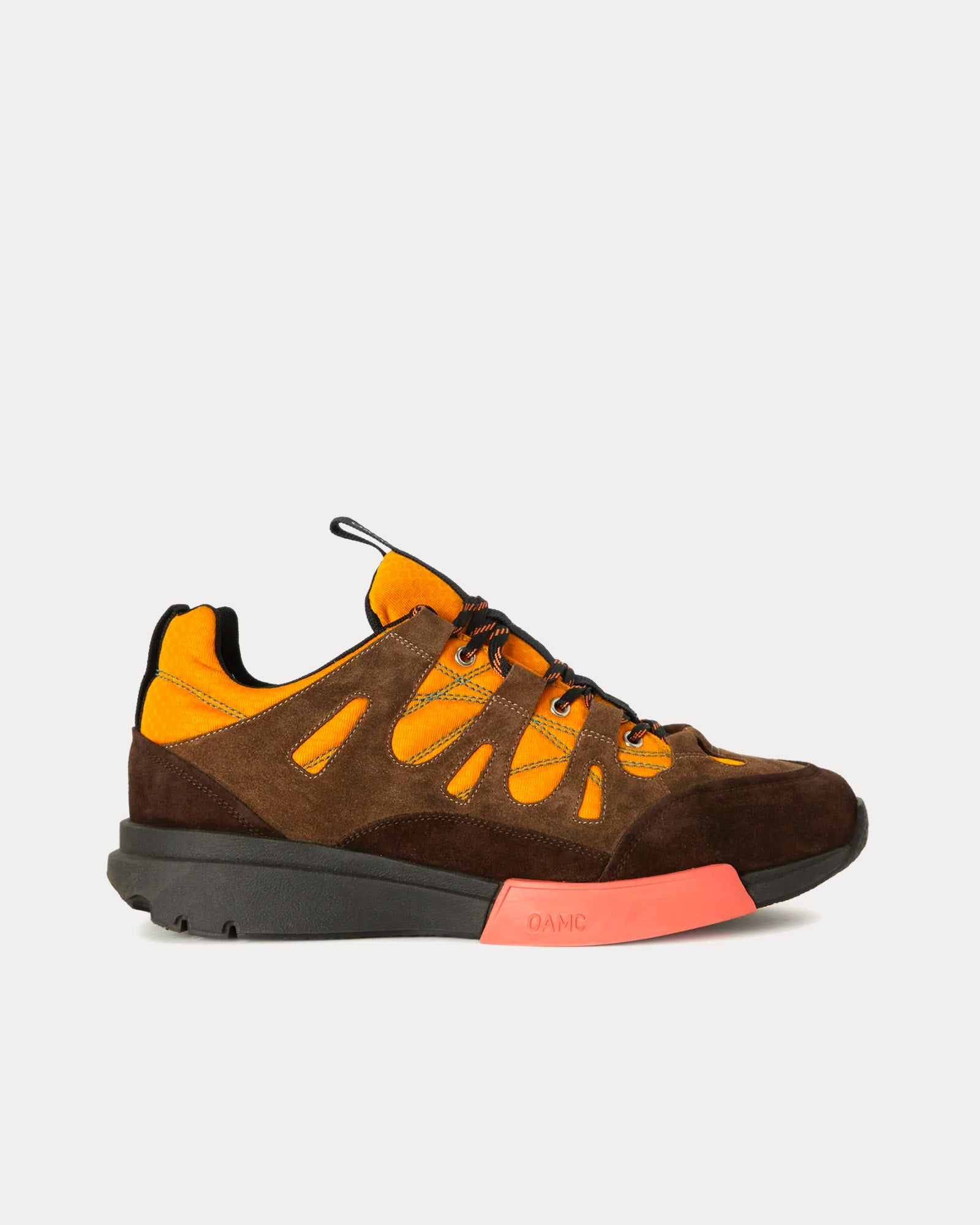 オーエーエムシー OAMC TRAIL RUNNER 40 23A280AS13 OAMC Men's Trail Runner Copper Low Top Sneakers