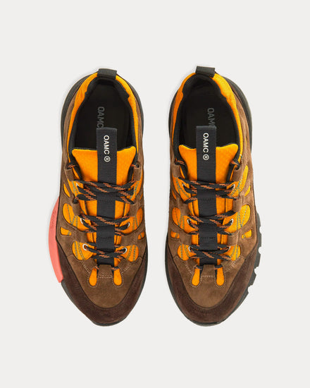 OAMC Trail Runner Copper Low Top Sneakers - 2