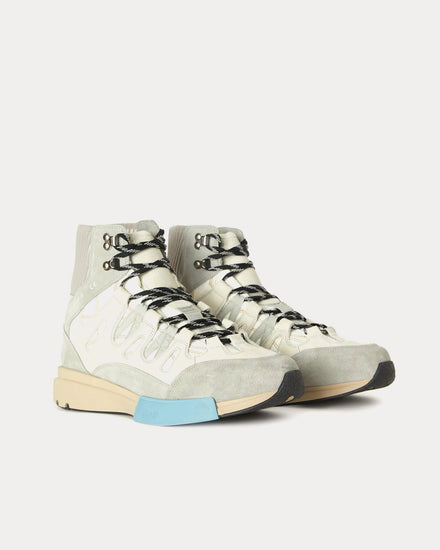 OAMC Trail Runner Off-White High Top Sneakers - 3