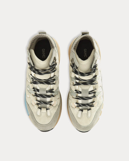 OAMC Trail Runner Off-White High Top Sneakers - 2
