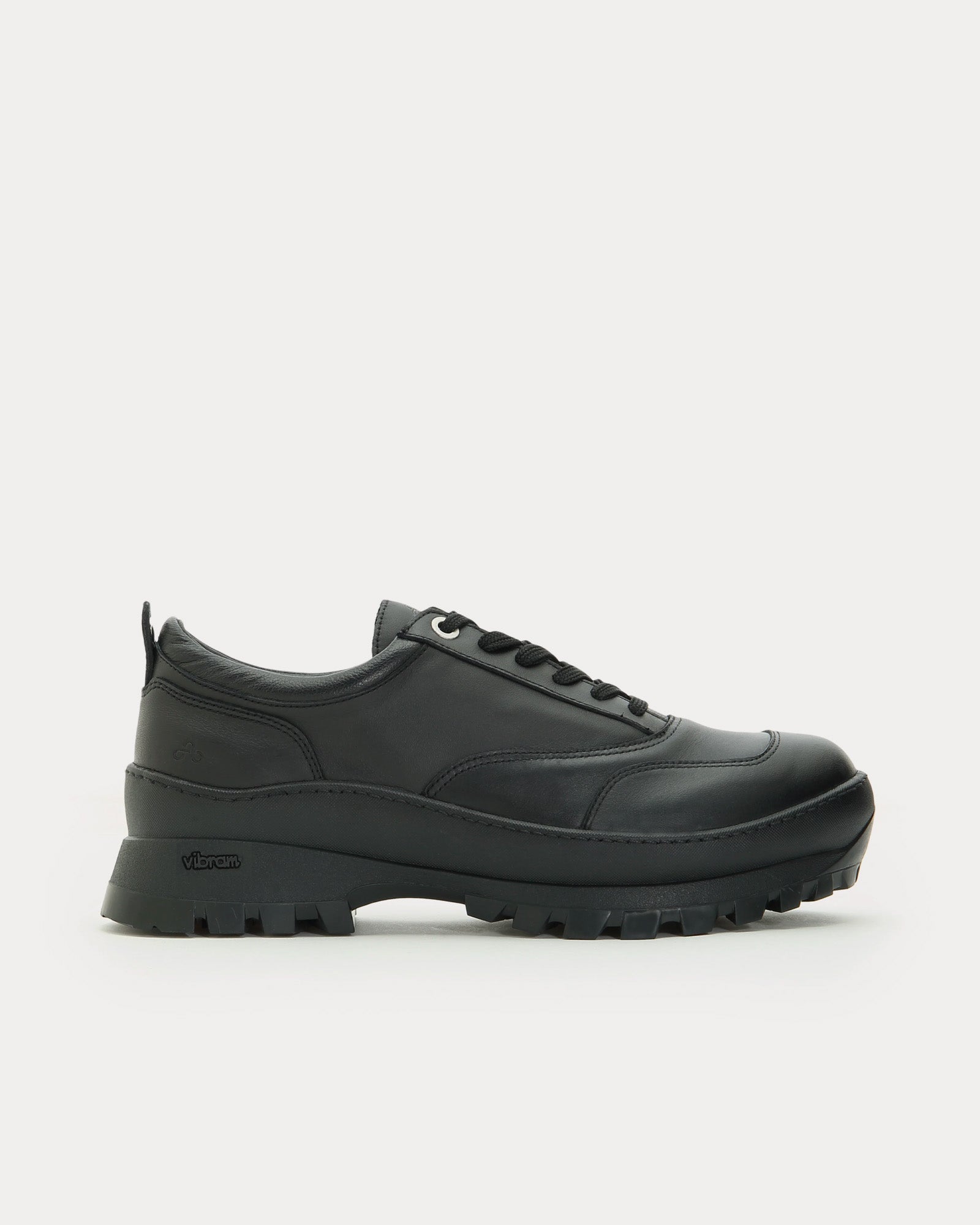 OAO Unisex Auth Trek Black Low Top Sneakers