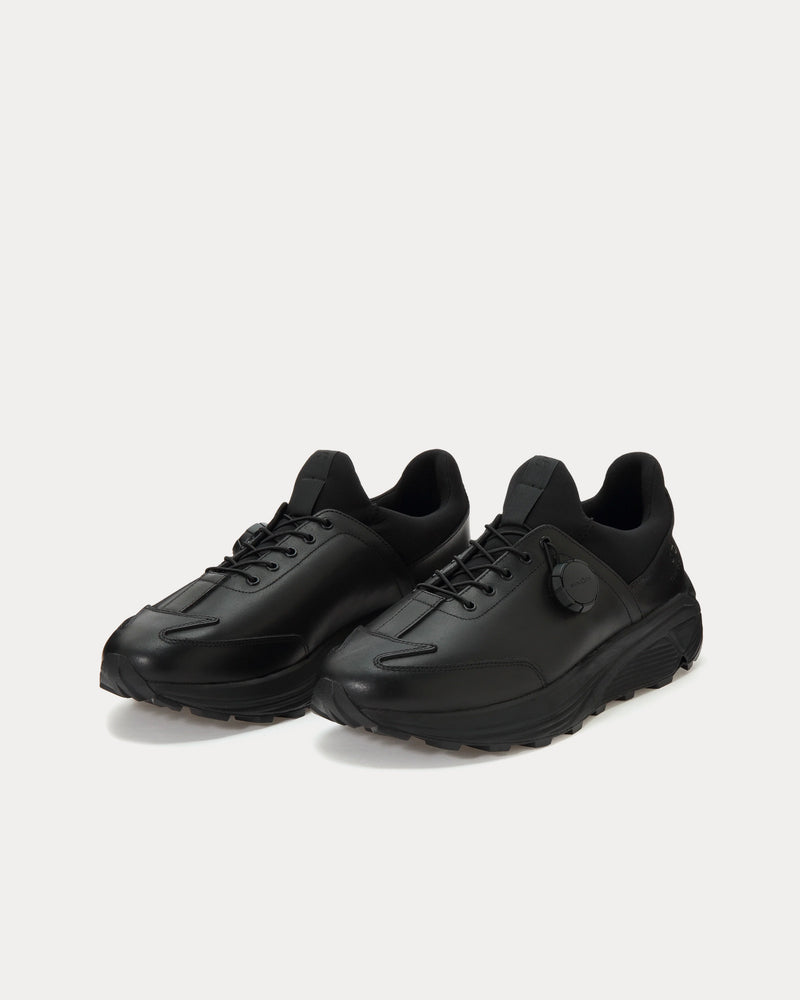 靴 OAO MONA for FUMITO GANRYU OAO x Fumito Ganryu Unisex Mona Black Low Top Sneakers