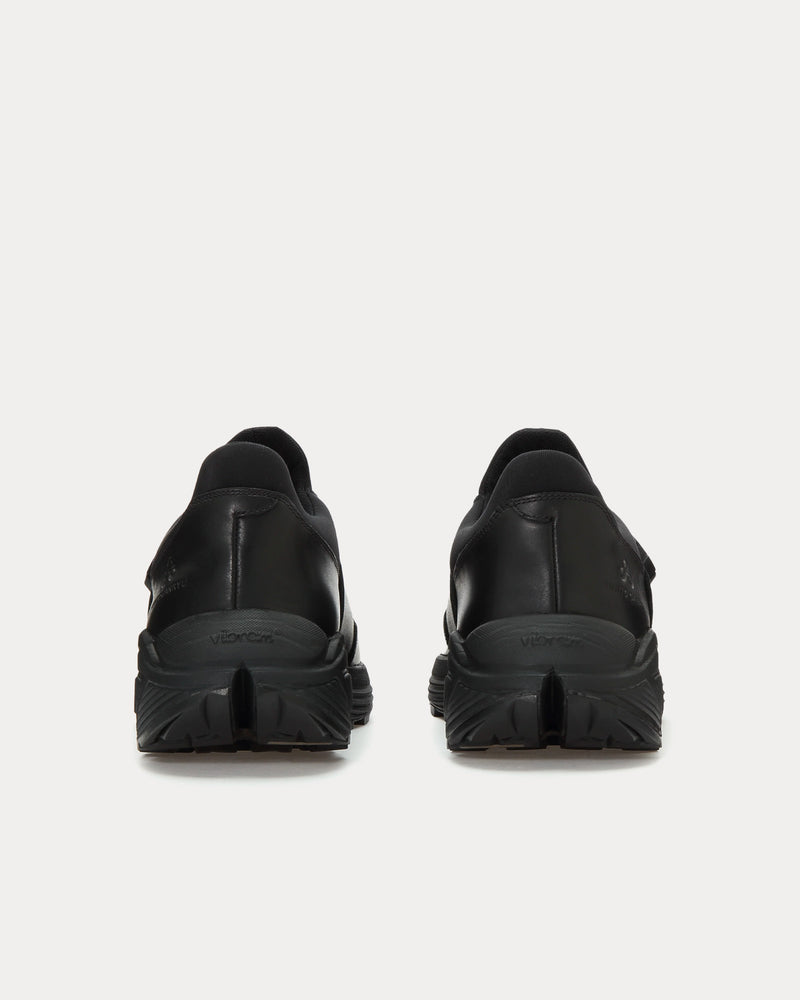OAO x Fumito Ganryu Mona Black Low Top Sneakers - 4