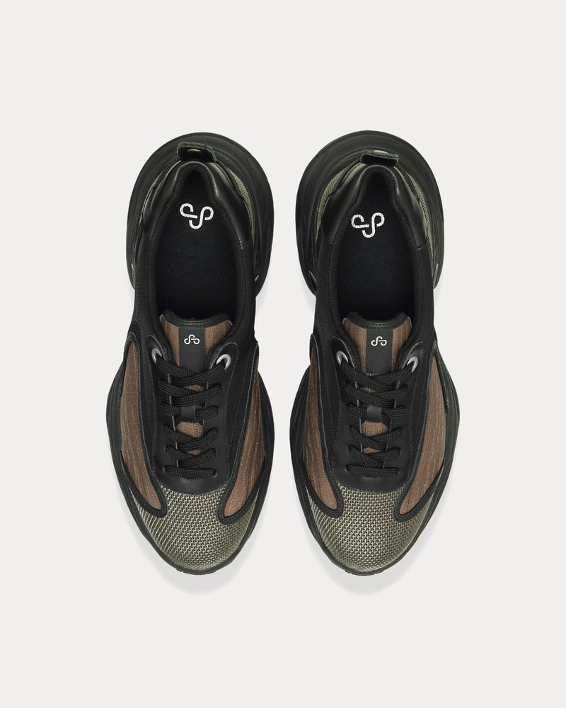 OAO Faber Brown Low Top Sneakers - 2