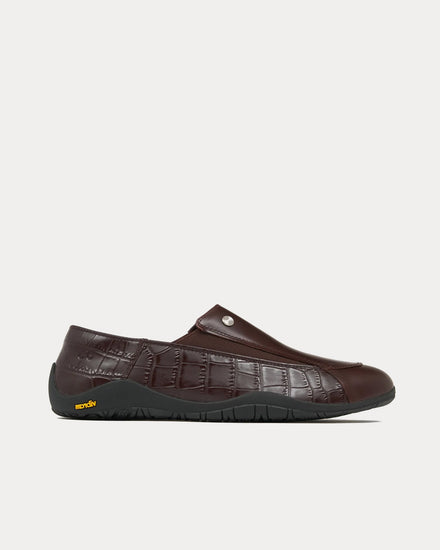OAO Facet Wine Red Slip On Sneakers - 1