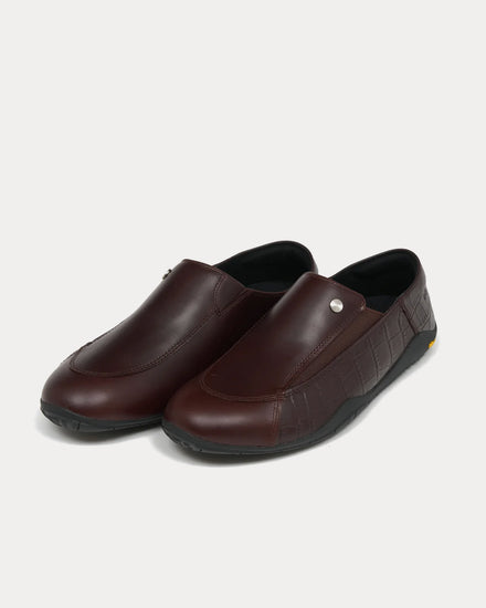OAO Facet Wine Red Slip On Sneakers - 2