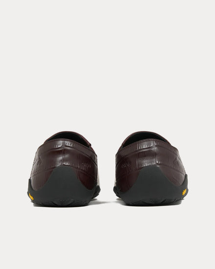 OAO Facet Wine Red Slip On Sneakers - 3