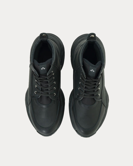 OAO Flare Black High Top Sneakers - 2