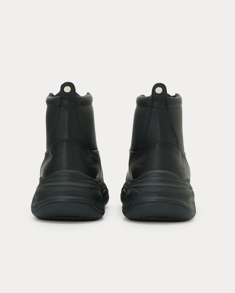 OAO Flare Black High Top Sneakers - 3