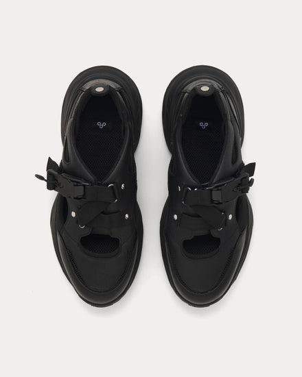 OAO The Curve Aero Black Slip On Sneakers - 2