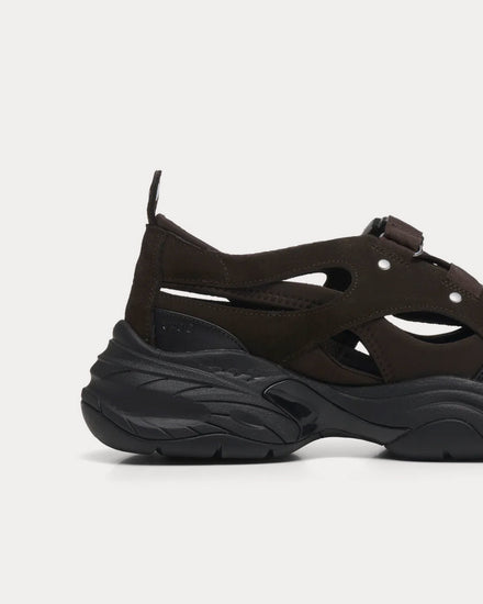 OAO The Curve Aero Brown Slip On Sneakers - 5
