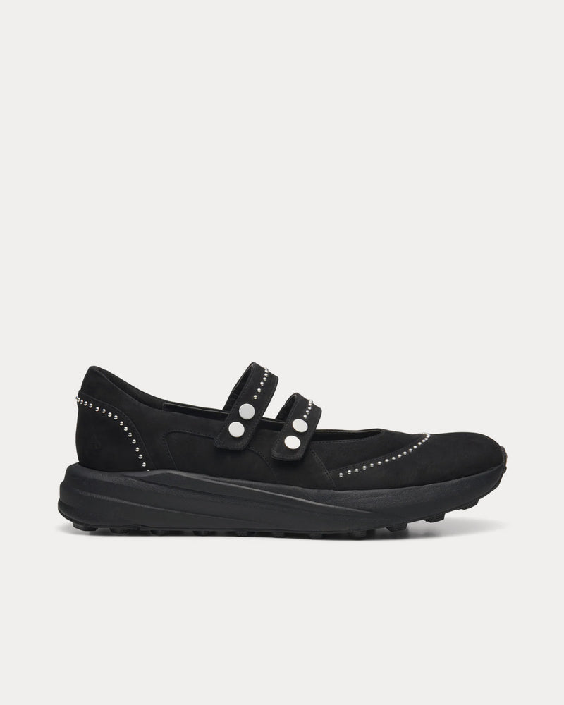 OAO Les Arcs Pumps Black Slip On Sneakers - 1