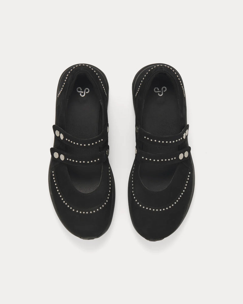 OAO Les Arcs Pumps Black Slip On Sneakers - 2