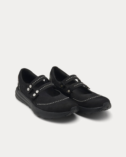 OAO Les Arcs Pumps Black Slip On Sneakers - 3