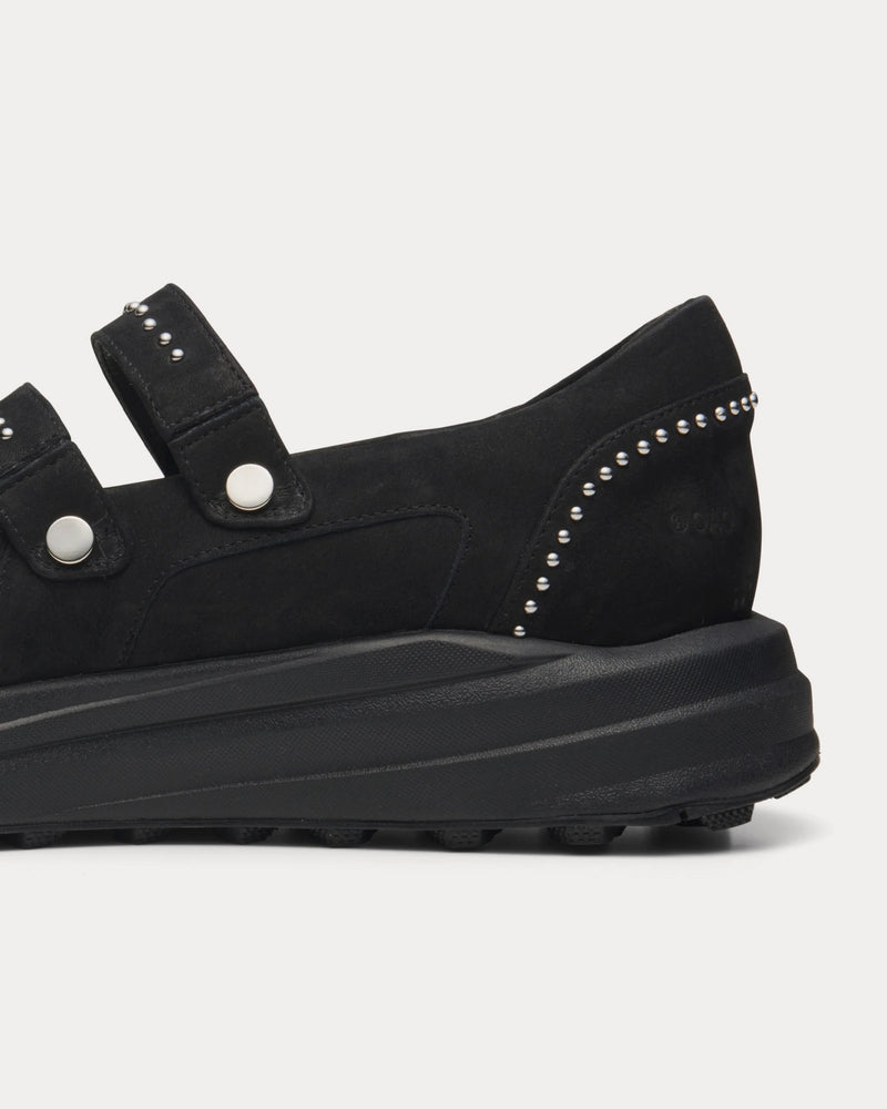 OAO Les Arcs Pumps Black Slip On Sneakers - 4