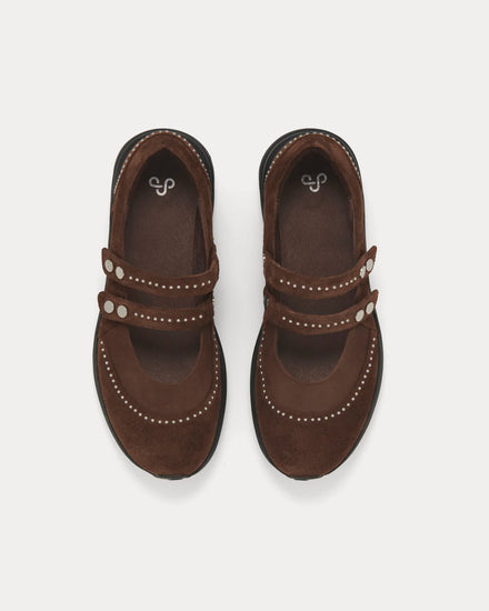 OAO Les Arcs Pumps Brown Slip On Sneakers - 2