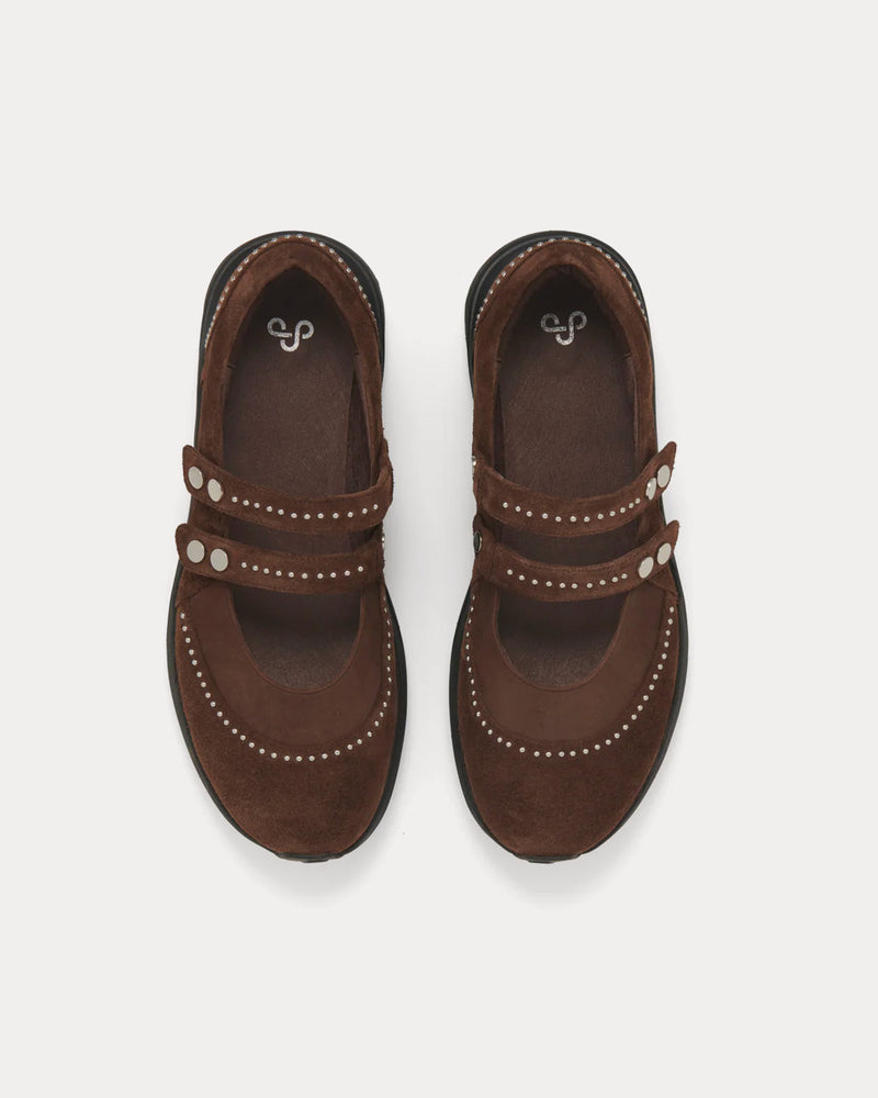 OAO Les Arcs Pumps Brown Slip On Sneakers - 2