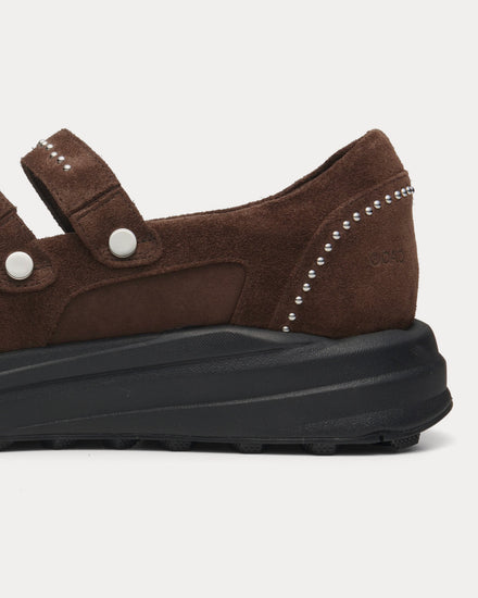 OAO Les Arcs Pumps Brown Slip On Sneakers - 4