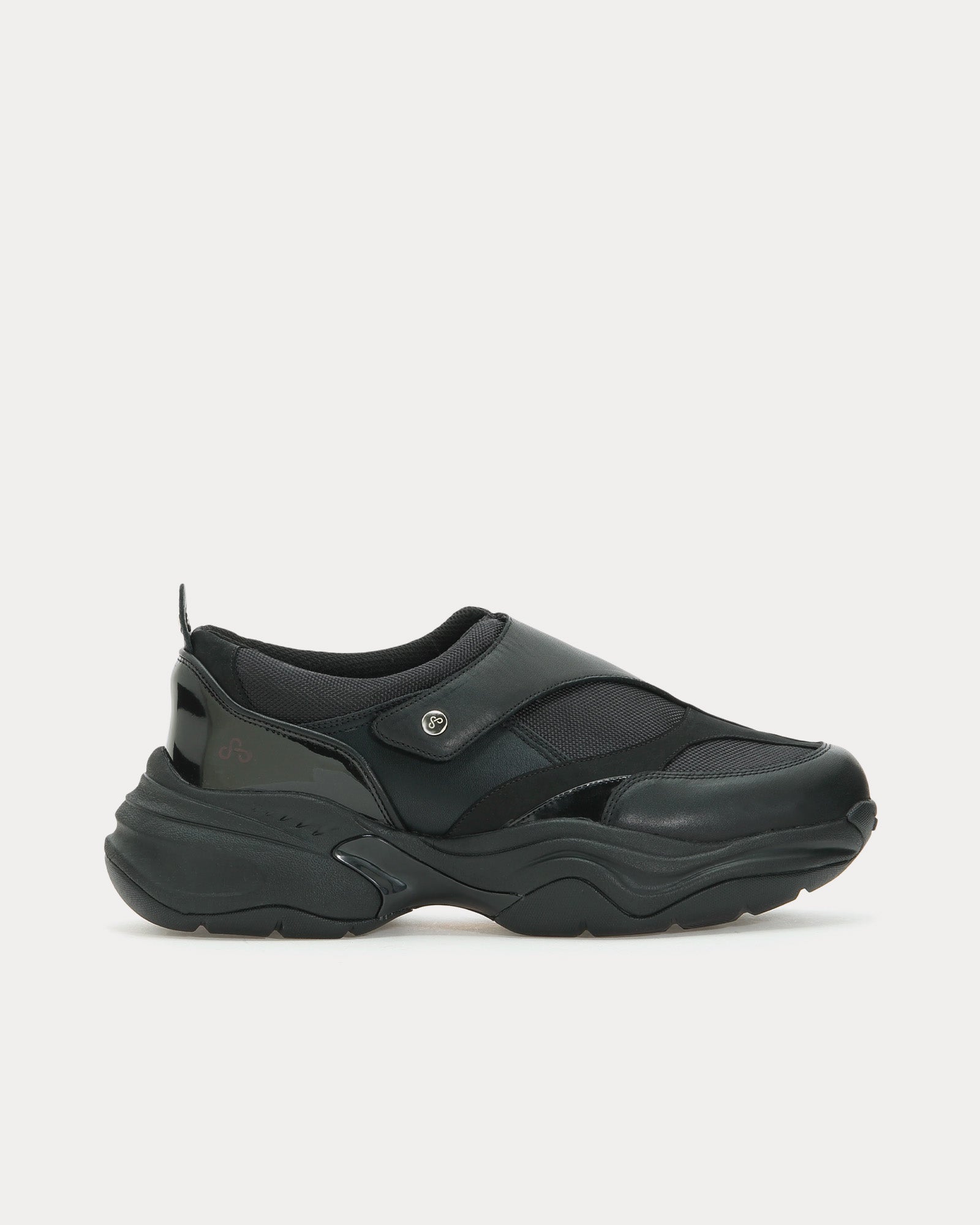 【OAO】SHELL Black 28.0 OAO Unisex Shell Black Slip On Sneakers