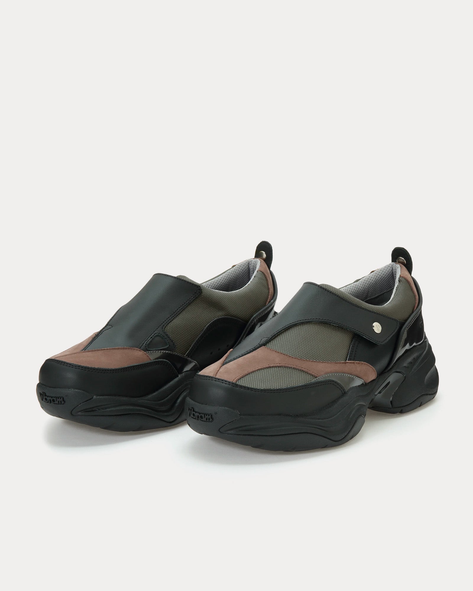 OAO - Shell Grey Slip On Sneakers