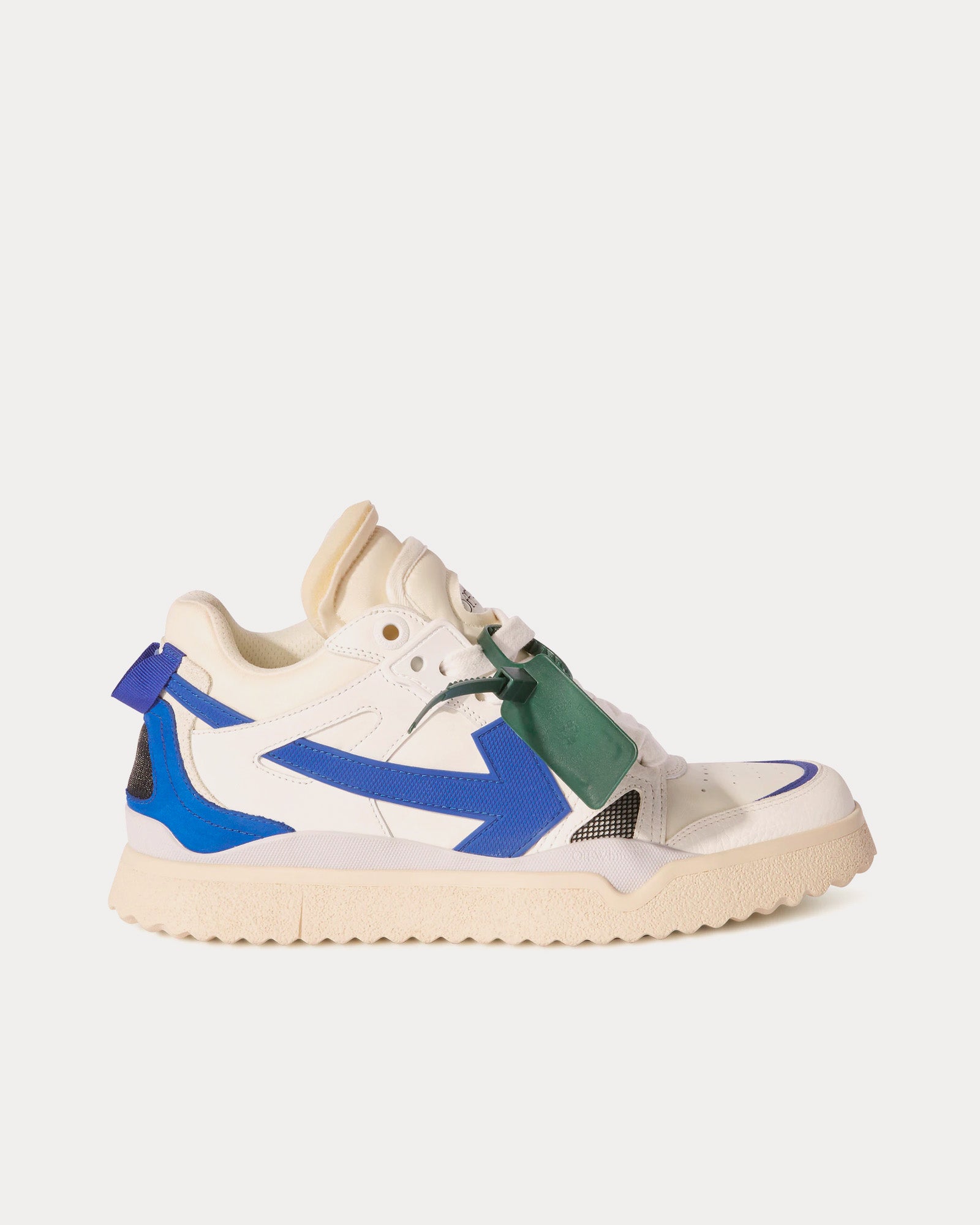 Off White - Man - Grey Melange - Light Blue - Sneaker