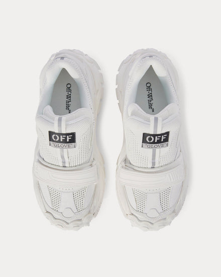 Off-White Glove Leather White Slip On Sneakers - 2