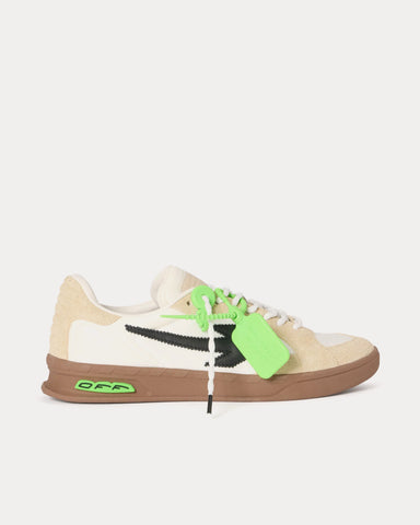 Off-White End Of Play White / Sand Beige Low Top Sneakers