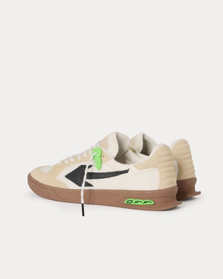 Off-White End Of Play White / Sand Beige Low Top Sneakers - 4