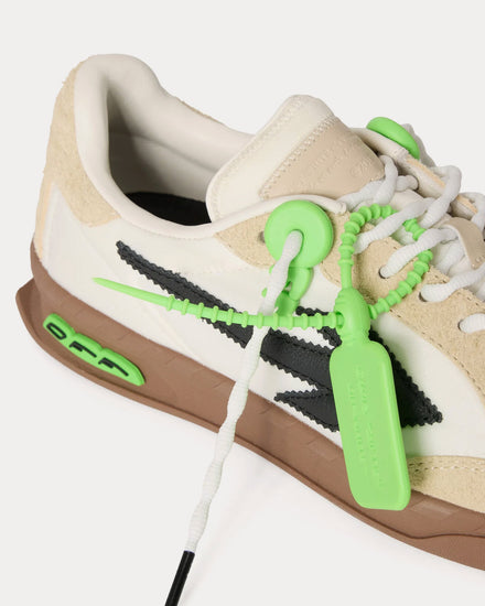 Off-White End Of Play White / Sand Beige Low Top Sneakers - 5