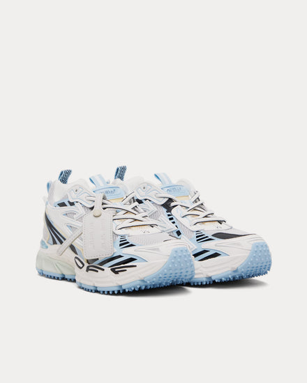 Off-White Be Right Back White / Light Blue Low Top Sneakers - 2
