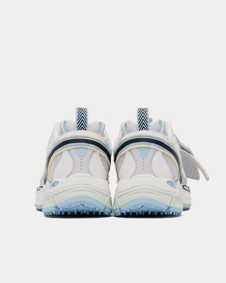 Off-White Be Right Back White / Light Blue Low Top Sneakers - 3