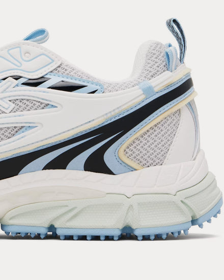 Off-White Be Right Back White / Light Blue Low Top Sneakers - 4