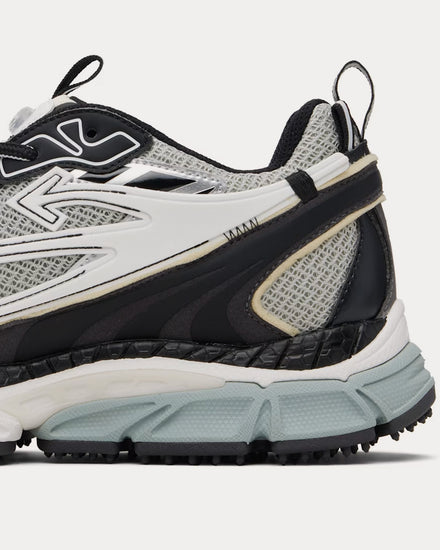 Off-White Be Right Back Light Grey / Black Low Top Sneakers - 4