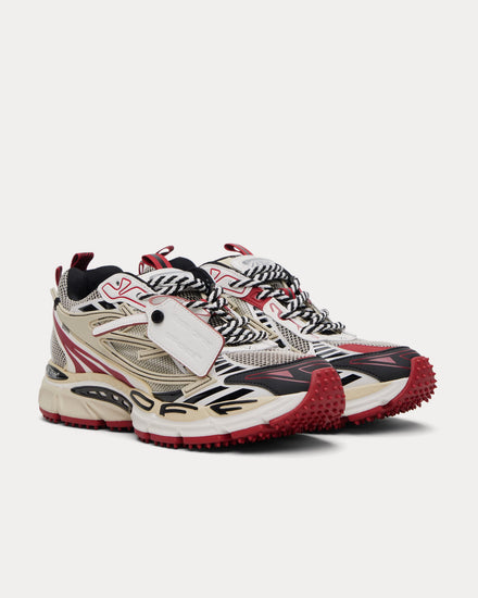 Off-White Be Right Back Sand / Red Low Top Sneakers - 2