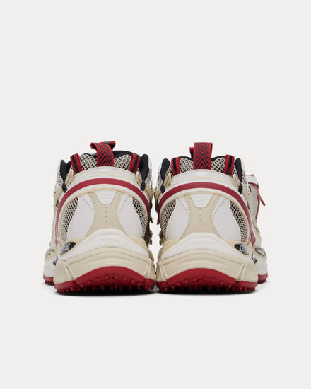 Off-White Be Right Back Sand / Red Low Top Sneakers - 3