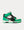 Out Of Office Lea Mid Leather Green / Black / White High Top Sneakers