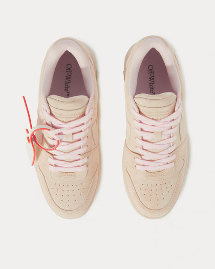 Off-White Out Of Office Suede Beige / Beige Low Top Sneakers - 2