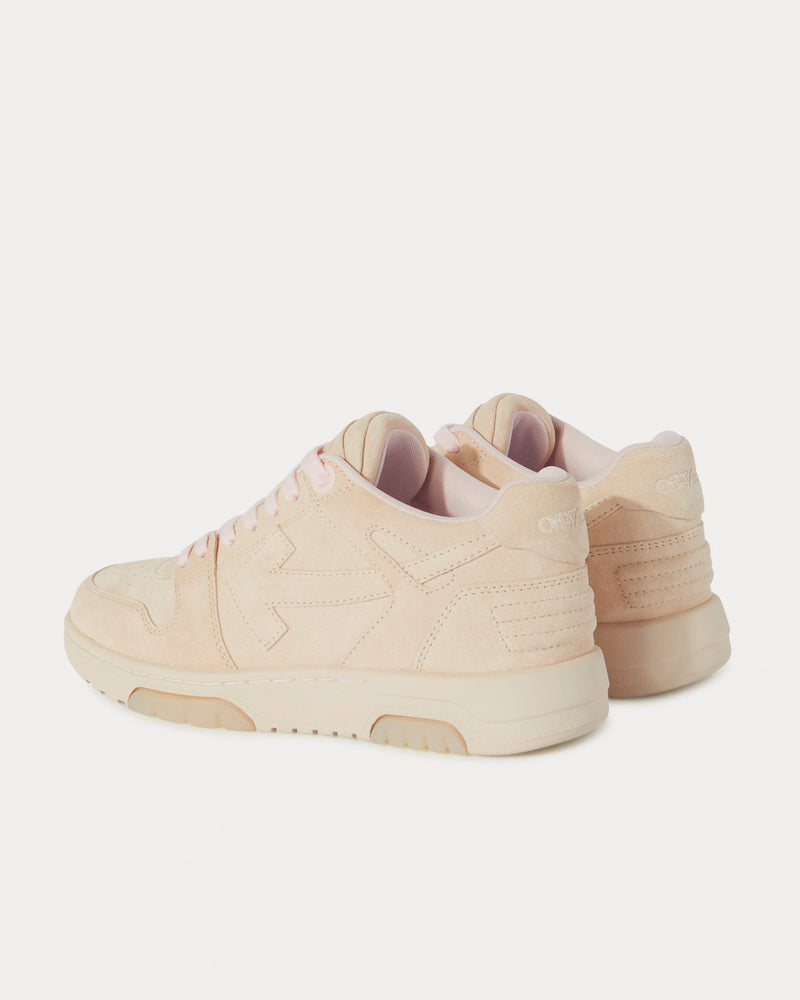 Off-White Out Of Office Suede Beige / Beige Low Top Sneakers - 4